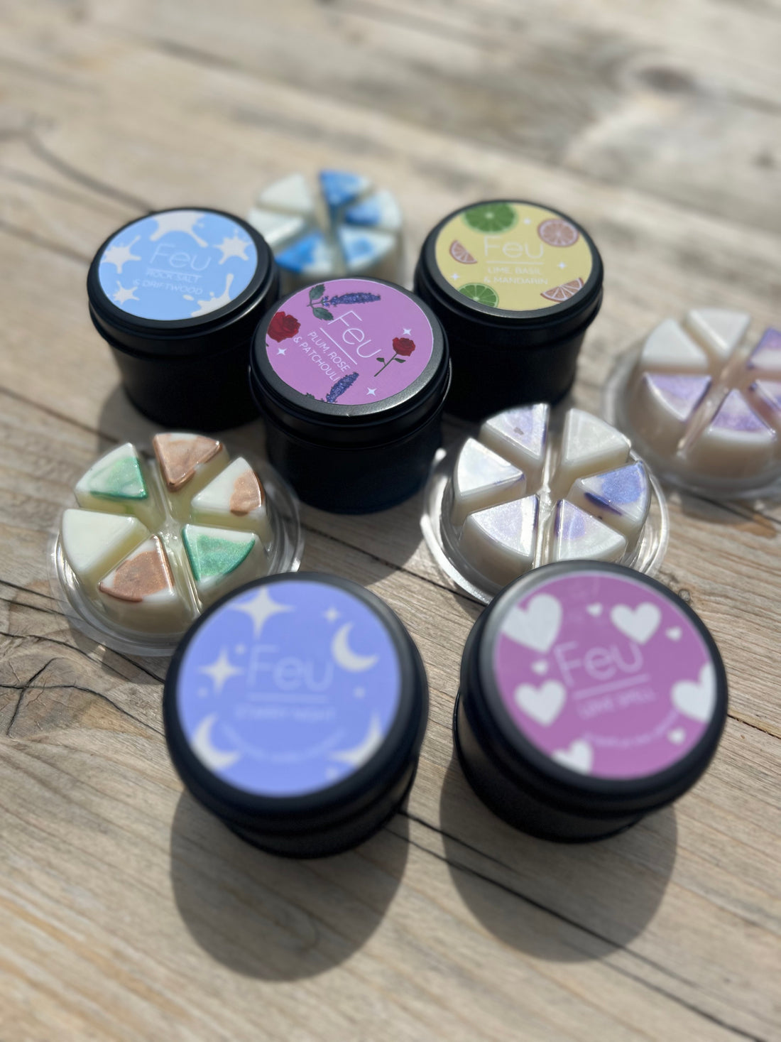 New Feu - handmade summer candles