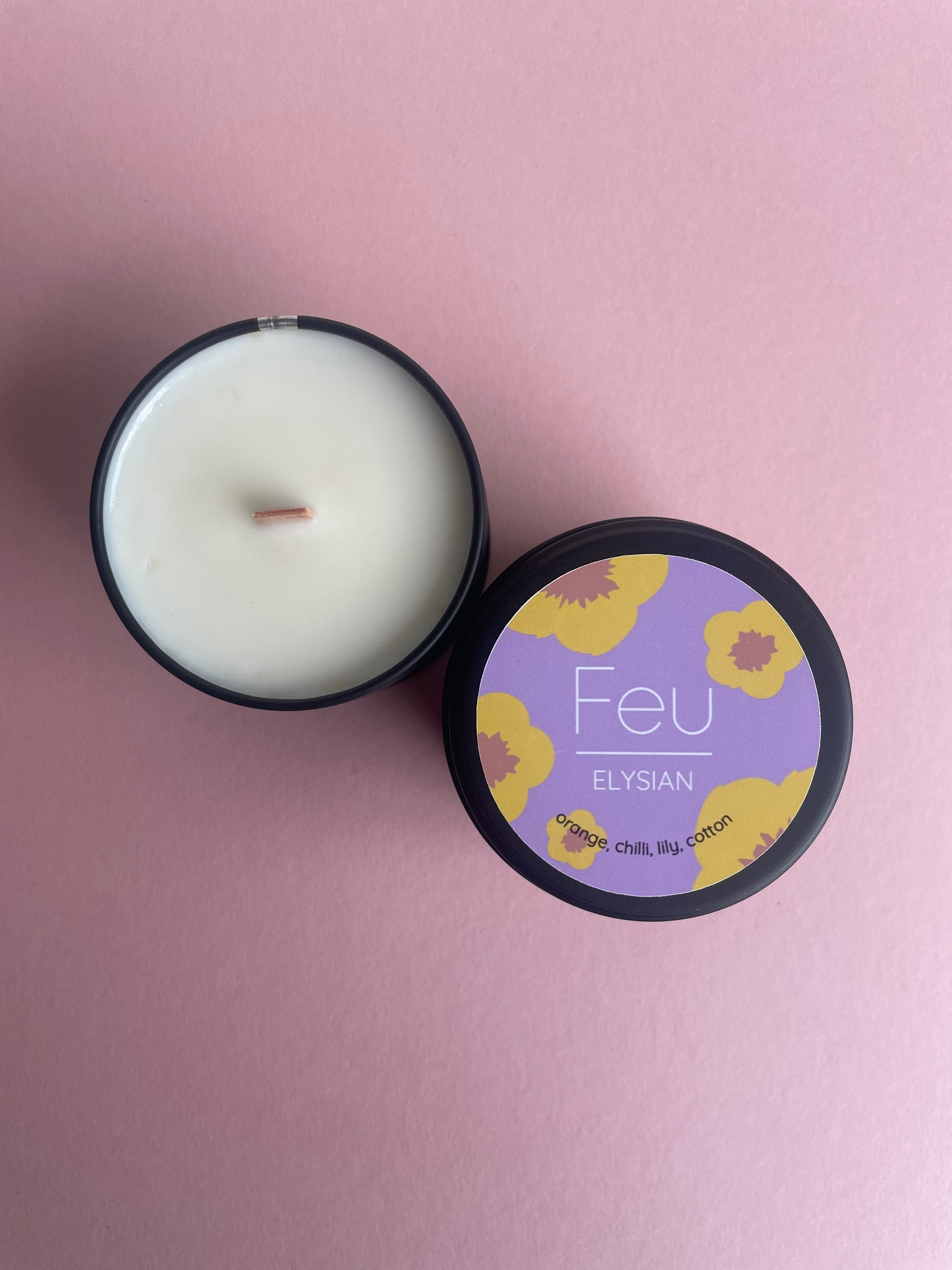 Elysian - sweet orange chilli pepper and lily cotton musk