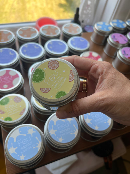 Lime, Basil and Mandarin - bergamot, white floral, vetiver