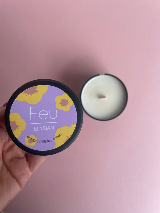 Elysian - sweet orange chilli pepper and lily cotton musk